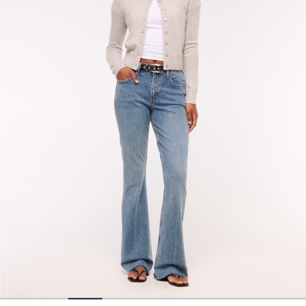 Abercrombie & Fitch Light Blue Flare Jeans